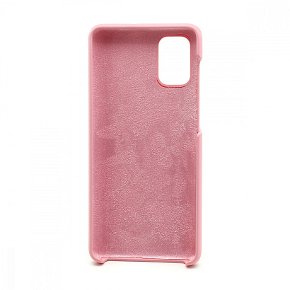 Чехол Silicone Cover Color для Samsung Galaxy M51 (017) розовый