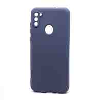 Чехол Silicone Case NEW ERA (накладка/силикон) для Samsung Galaxy A11/M11 серый
