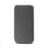 Чехол-книжка BF модельный (силикон/кожа) для Apple iPhone 13 Pro серебристый
