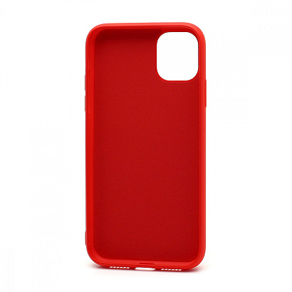 Чехол Silicone Case NEW ERA (накладка/силикон) для Apple iPhone 11/6.1 красный