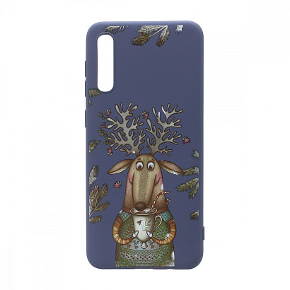 Чехол NEW ERA Winter для Samsung Galaxy A50/A30S/A50S (004) серый
