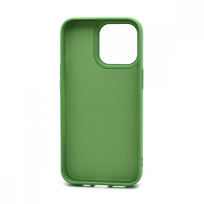 Чехол Silicone Case NEW ERA (накладка/силикон) для Apple iPhone 13 Pro/6.1 зеленый