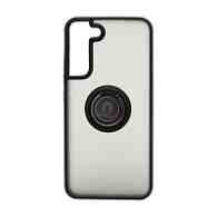 Чехол Shockproof Ring для Samsung Galaxy S22 Plus (004) черный