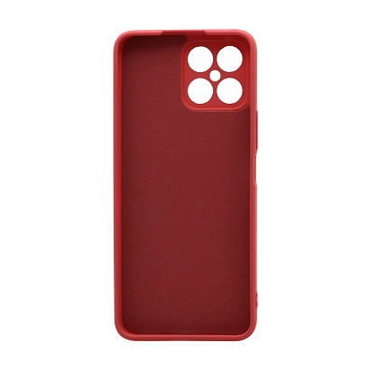 Чехол Silicone Case NEW ERA (накладка/силикон) для Huawei Honor X8 малиновый