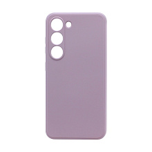 Чехол Silicone Case NEW ERA (накладка/силикон) для Samsung Galaxy S23 сиреневый