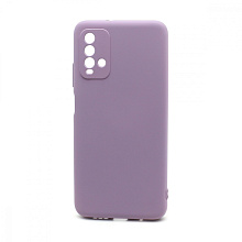 Чехол Silicone Case NEW ERA (накладка/силикон) для Xiaomi Redmi 9T сиреневый