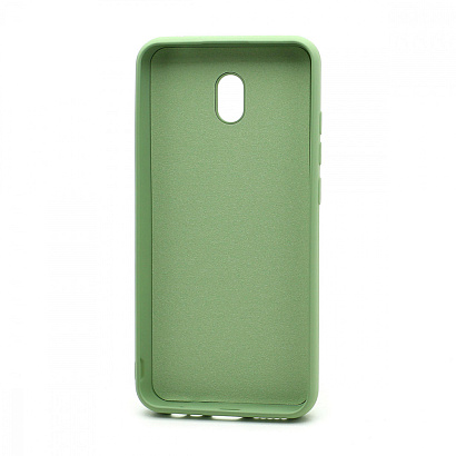 Чехол Silicone Case NEW ERA (накладка/силикон) для Xiaomi Redmi 8A зеленый