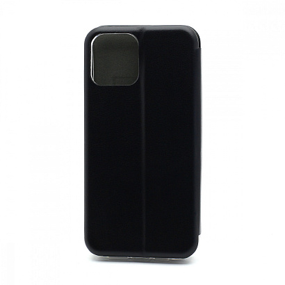 Чехол-книжка BF модельный (силикон/кожа) для Apple iPhone 12 Pro Max/6.7 черный