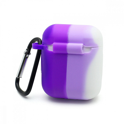 Чехол для наушников AirPods 2 Silicone Case Rainbow (30)
