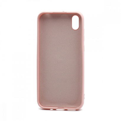 Чехол Silicone Case NEW ERA (накладка/силикон) для Huawei Honor 8S/Y5 2019 светло розовый