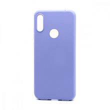 Чехол Silicone Case NEW ERA (накладка/силикон) для Huawei Honor 8A/Y6 2019 сиреневый