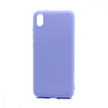 Чехол Silicone Case NEW ERA (накладка/силикон) для Xiaomi Redmi 7A сиреневый