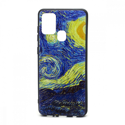 Чехол EDIVIA 3D Print (накладка/силикон-пластик) для Samsung Galaxy A21S (020)