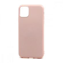 Чехол Silicone Case NEW ERA (накладка/силикон) для Apple iPhone 11 Pro Max/6.5 светло розовый