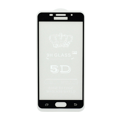 Защитное стекло Full Glass для Samsung Galaxy A5 2016 (A510) черное (Full GC) тех. пак