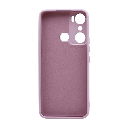 Чехол Silicone Case NEW ERA (накладка/силикон) для Infinix Hot 20i сиреневый