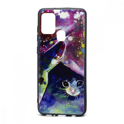 Чехол EDIVIA 3D Print (накладка/силикон-пластик) для Samsung Galaxy A21S (079)
