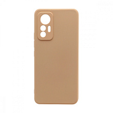 Чехол Silicone Case NEW ERA (накладка/силикон) для Xiaomi 12 Lite светло розовый