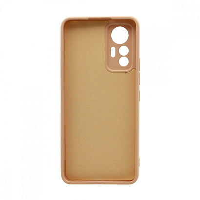 Чехол Silicone Case NEW ERA (накладка/силикон) для Xiaomi 12 Lite светло розовый
