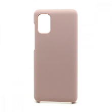 Чехол Silicone Cover Color для Samsung Galaxy M51 (018) бежевый