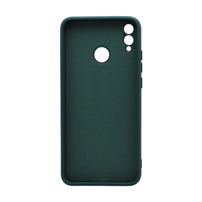 Чехол Silicone Case NEW ERA (накладка/силикон) для Huawei Honor 8X темно зеленый