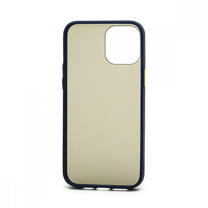 Чехол Shockproof Lite силикон-пластик для Apple iPhone 12 Pro Max/6.7 сине-зеленый