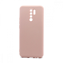 Чехол Silicone Case NEW ERA (накладка/силикон) для Xiaomi Redmi 9 светло розовый