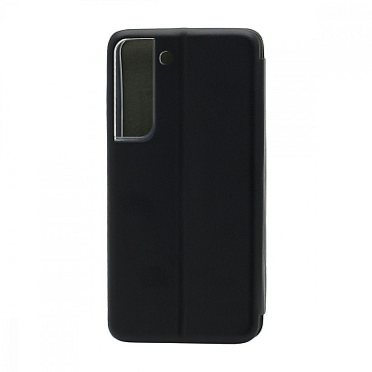 Чехол-книжка BF модельный (силикон/кожа) для Samsung Galaxy S22 черный