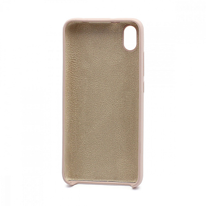 Чехол Silicone Cover Color для Xiaomi Redmi 7A (018) бежевый