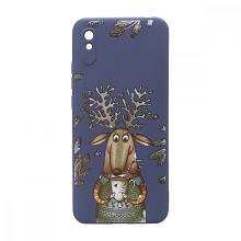 Чехол NEW ERA Winter для Xiaomi Redmi 9A (004) серый