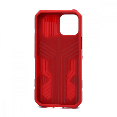 Чехол противоударный i-Crystal для Apple iPhone 12 Pro Max/6.7 красный
