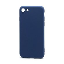 Чехол Silicone Case NEW ERA (накладка/силикон) для Apple iPhone 7/8/SE 2020 синий