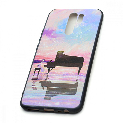 Чехол EDIVIA 3D Print (накладка/силикон-пластик) для Xiaomi Redmi 9 (076)