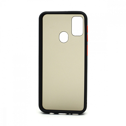 Чехол Shockproof Lite силикон-пластик для Samsung Galaxy M21/M30S черно-красный