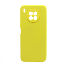 Чехол Silicone Case NEW ERA (накладка/силикон) для Huawei Honor 50 Lite/Nova 8i желтый