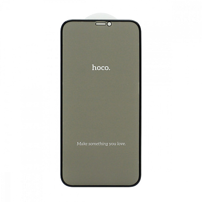 Защитное стекло HOCO A12 Pro Nano 3D Privacy Full Screen для Apple iPhone 12/12 Pro/6.1 черное