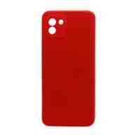 Чехол Silicone Case NEW ERA (накладка/силикон) для Samsung Galaxy A03 красный