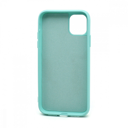 Чехол Silicone Case NEW ERA (накладка/силикон) для Apple iPhone 11/6.1 мятный