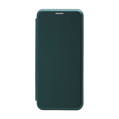 Чехол-книжка BF модельный (силикон/кожа) для Realme C21Y/C25Y зеленый