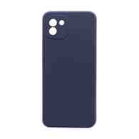 Чехол Silicone Case NEW ERA (накладка/силикон) для Samsung Galaxy A03 серый