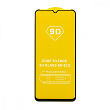 Защитное стекло Full Glass для Xiaomi Redmi 10C черное (Full GC) тех. пак