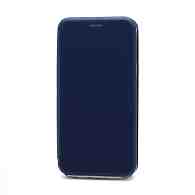 Чехол-книжка BF модельный (силикон/кожа) для Apple iPhone 12 Pro Max/6.7 синий