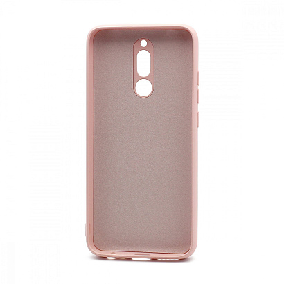 Чехол Silicone Case NEW ERA (накладка/силикон) для Xiaomi Redmi 8 светло розовый