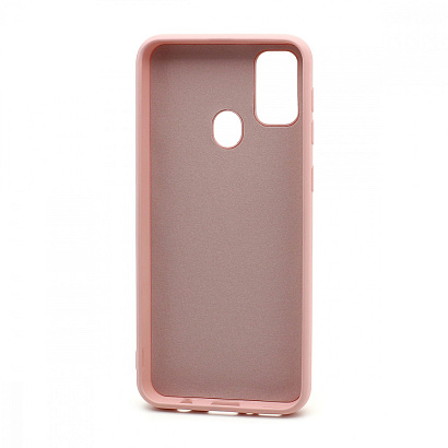 Чехол Silicone Case NEW ERA (накладка/силикон) для Samsung Galaxy M21/M30S светло розовый