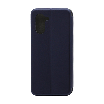 Чехол-книжка BF модельный (силикон/кожа) для Realme C33 синий