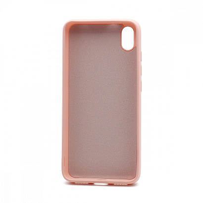 Чехол Silicone Case NEW ERA (накладка/силикон) для Xiaomi Redmi 7A светло розовый