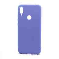 Чехол Silicone Case NEW ERA (накладка/силикон) для Xiaomi Redmi Note 7 сиреневый