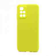 Чехол Silicone Case NEW ERA (накладка/силикон) для Xiaomi Redmi 10 желтый
