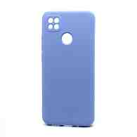 Чехол Silicone Case NEW ERA (накладка/силикон) для Xiaomi Redmi 9C/Redmi 10A голубой