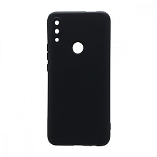 Чехол Silicone Case NEW ERA (накладка/силикон) для Huawei Honor 9X/P Smart Z черный